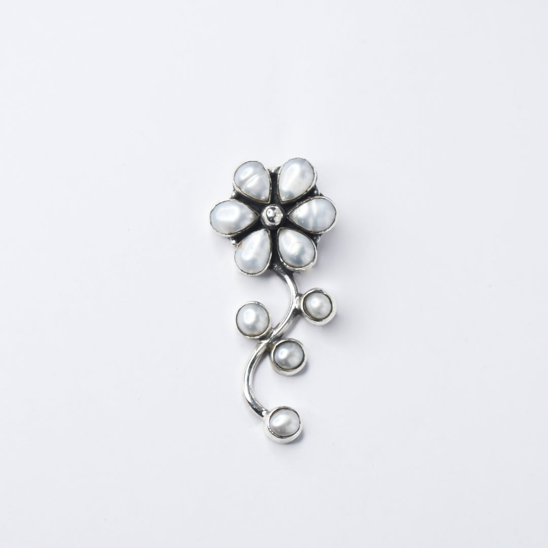 Floral Pearl Pendant